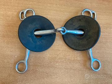 Filetto snodato con dischi salvabocca