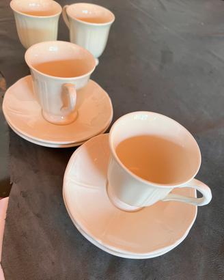 Queen’s Plame  by Wedgwood 4 tazzine caffè