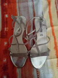 Sandali Nila e Nila dorato/argento n.37