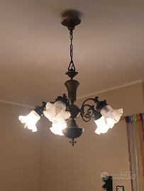 lampadario vintage 