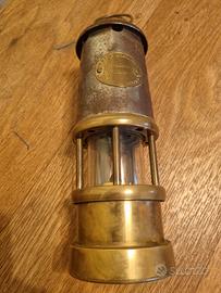 Lampada vintage da minatore