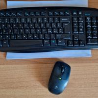 Tastiera e mouse WIRELESS Logitech
