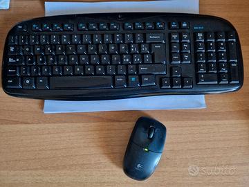 Tastiera e mouse WIRELESS Logitech