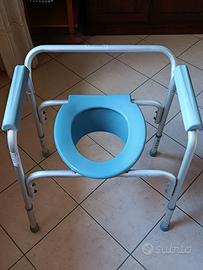 wc con rialzo regolabile mexedia x anziani