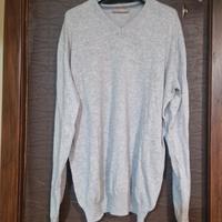 maglione grigio cotton & silk 