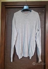maglione grigio cotton & silk 