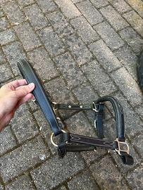 Cavezza per cavallo cuoio Fouganza Cob