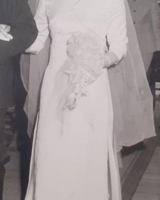 Abito da sposa Vintage del 1966