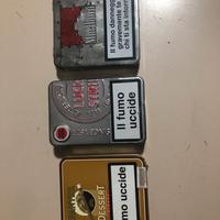 Scatole latta Panter Dessert Lucky Strike Marlboro