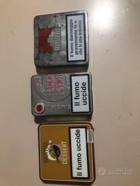 Scatole latta Panter Dessert Lucky Strike Marlboro