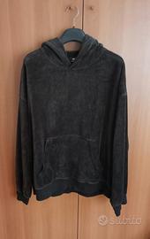 Felpa in ciniglia nera H&M