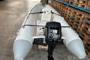 Motore mercury 15cv con gommone