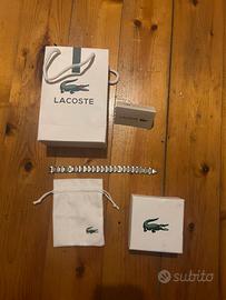 bracciale uomo lacoste nuovo