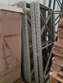 scaffale industriale porta pallet 17 metri