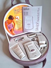 Epilatore Braun Silk-épil SuperSoft Plus  completo