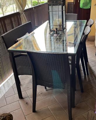 Tavolo per gazebo