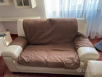 Copridivano 2 posti Caleffi double face