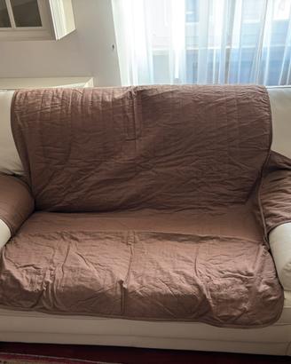 Copridivano 2 posti Caleffi double face