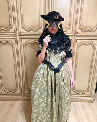 Costume dama veneziana ’700 sartoriale anni ’50