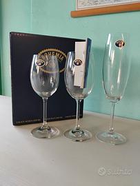 Servizio di calici in cristallo 