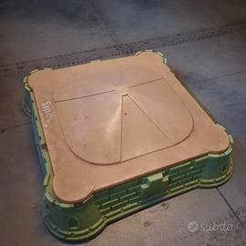 sabbiera con coperchio Smooby