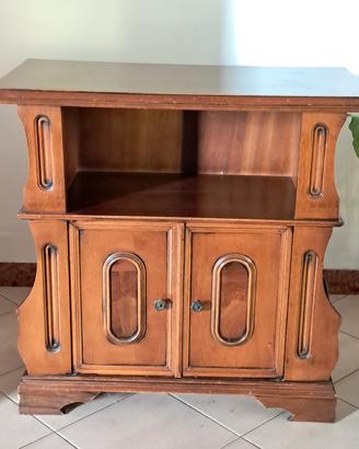 Mobile in legno porta TV/bar