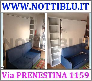 Letto a Scomparsa VE79 2p con divano contenitore