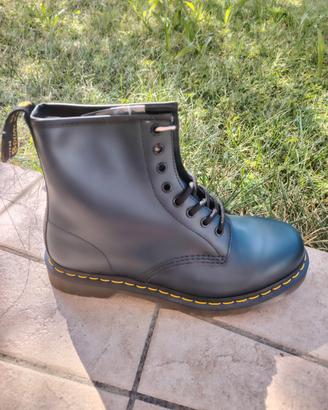 boots Dr Martens navy uomo