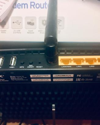 😎😎😎 Router TP-Link Archer D7 Wireless velocissimo