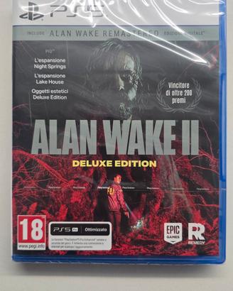 Alan wake 2 PlayStation 5 Nuovo Sigillato