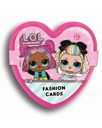 Lisciani lol surprise fashion cards nuova collezio