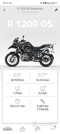BMW GS Adventure con tft