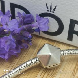 charm clip geometrico rock star pandora s925 ale
