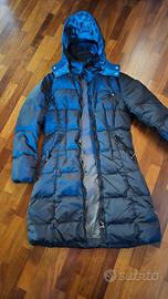 Piumino donna Calvin Klein Jeans lungo grigio