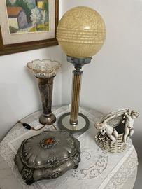 Lampada deco’ vintage originale