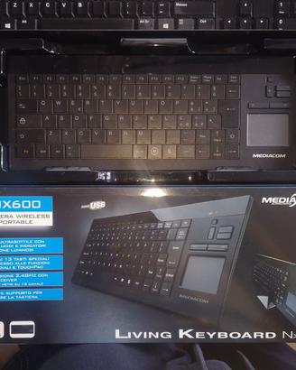 Tastiera mouse AllInOne WiFi Mediacom NX600