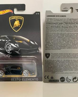 Hot Wheels Lamborghini Sesto Elemento