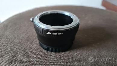Adattatore COMA x ottiche Nikon su fotocamera M4/3