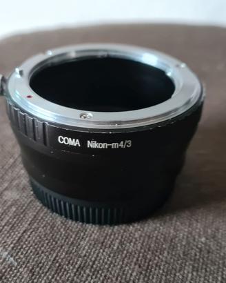 Adattatore COMA x ottiche Nikon su fotocamera M4/3