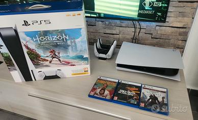 Ps5 Disco + 2 Joypad e 3 Giochi