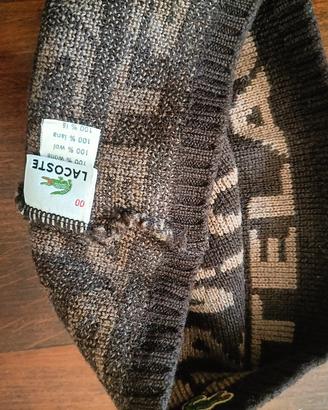 berretto Lacoste unisex Pura Lana 
