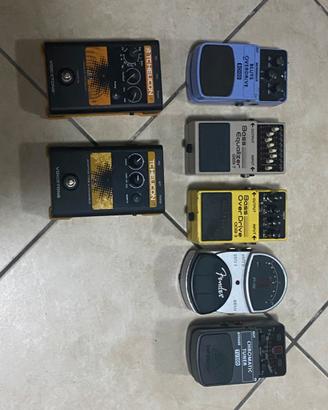 Boss BCB-60 Pedali Boss TC Helicon Accordatori