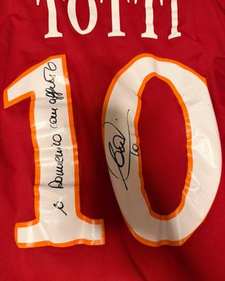 Maglia Totti con autografo