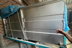 Vasca per raccolta uva