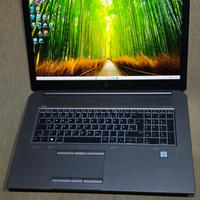 workstation HP zbook 17 g5 i7 32gb 512gb P3200 6gb