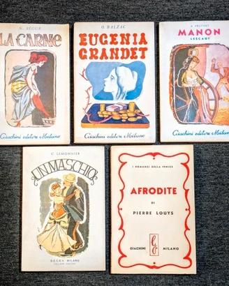 5 Giachini Editore €10 ognuno