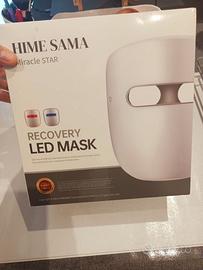 Maschera viso LED NUOVA con SCATOLA SIGILLATA