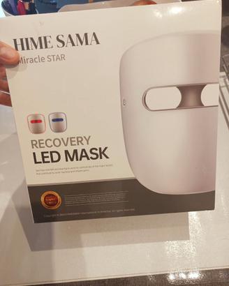 Maschera viso LED NUOVA con SCATOLA SIGILLATA