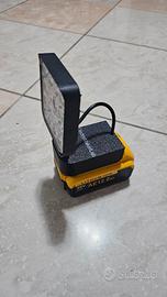 Torcia LED 15W Compatibile Dewalt - 1800L