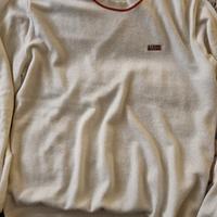 maglione Napapijri Tg. L bianco